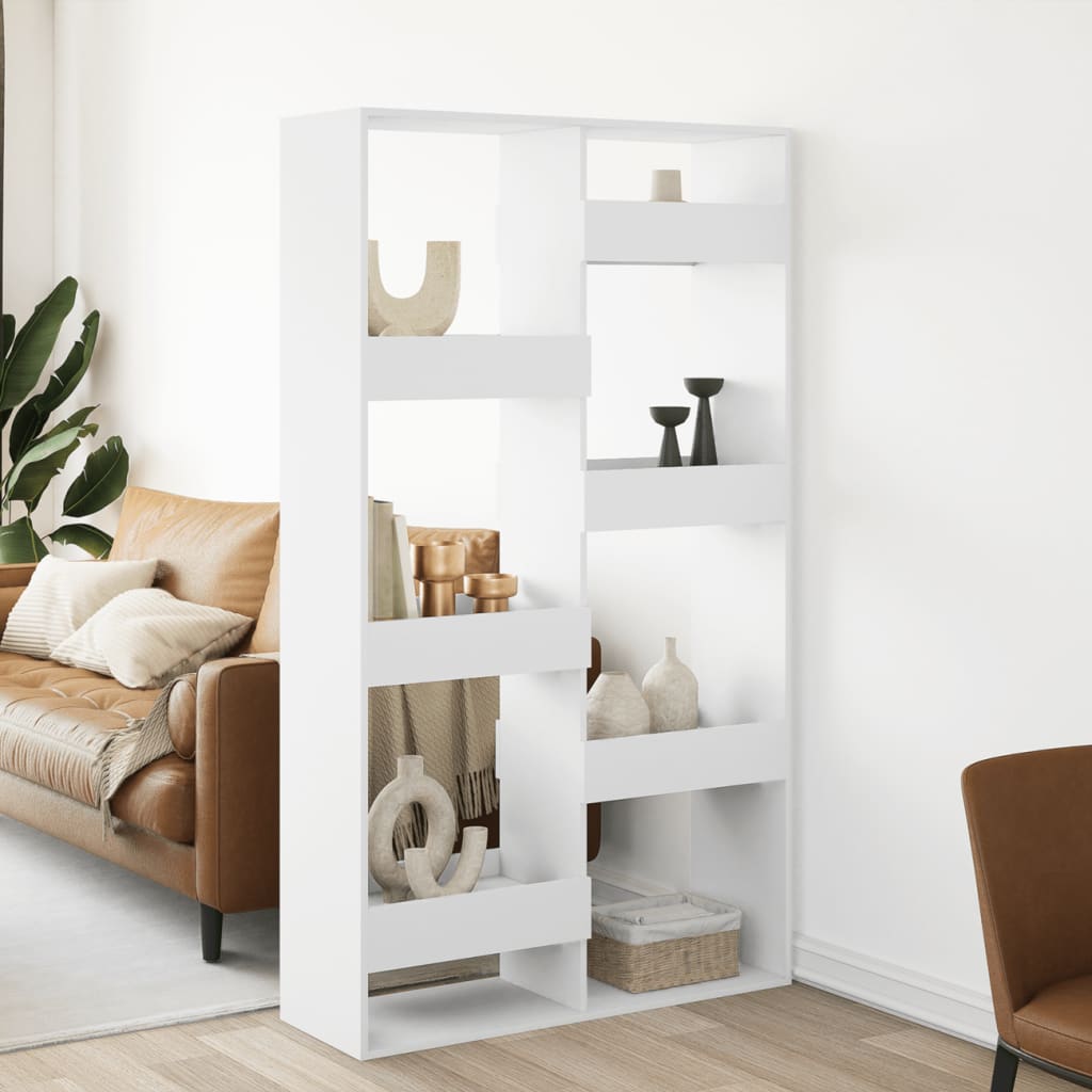 Cloison de séparation blanc 100x33x175 cm bois d'ingénierie - XIOS