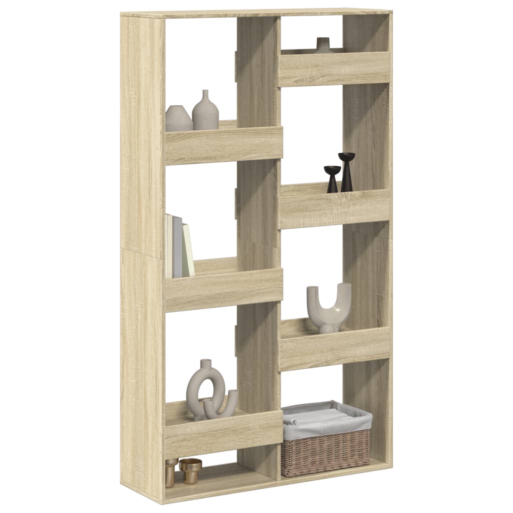 Cloison de séparation chêne sonoma 100x33x175cm bois ingénierie - XIOS
