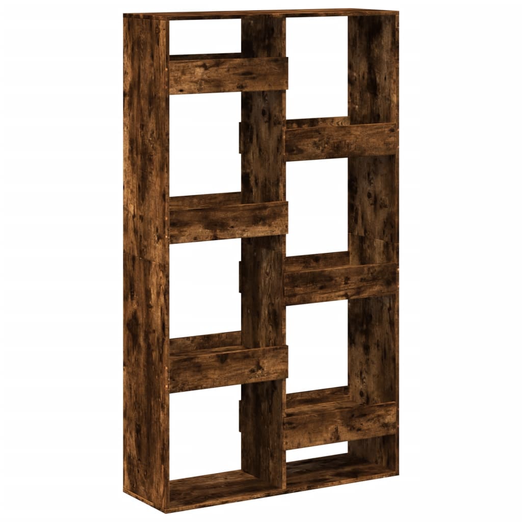 Cloison de séparation chêne fumé100x33x175 cm bois d'ingénierie - XIOS
