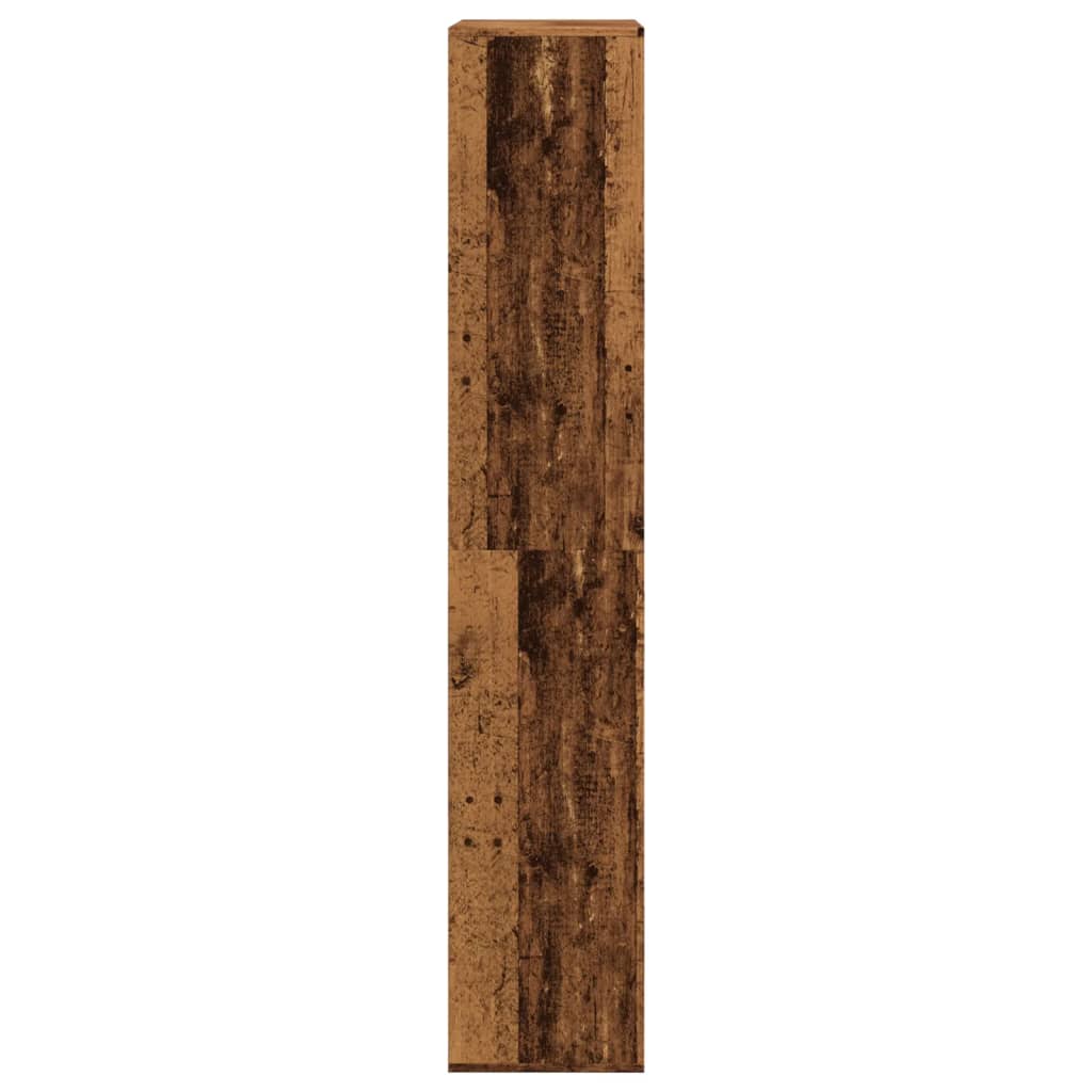 Cloison de séparation vieux bois 100x33x175cm bois d'ingénierie - XIOS