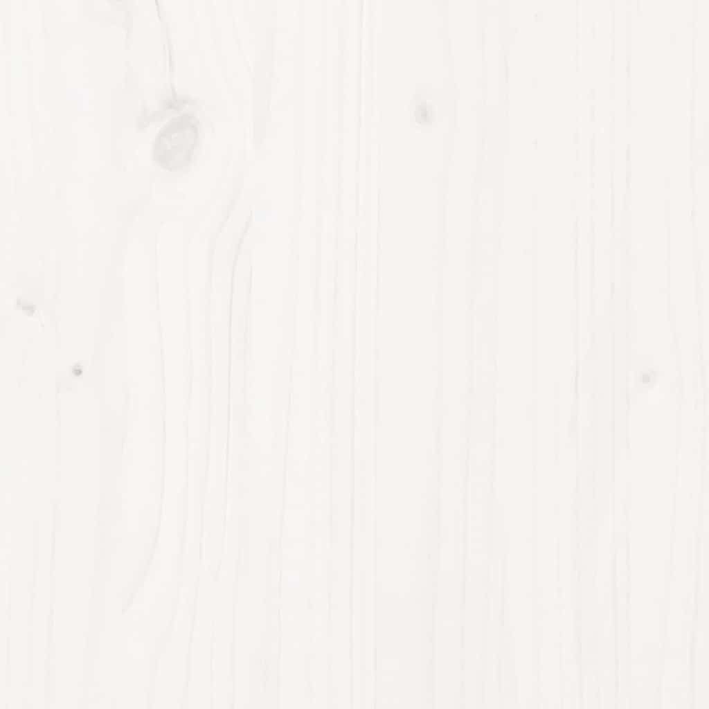 Cadre de lit extra long sans matelas 140x220 cm bois massif - XIOS