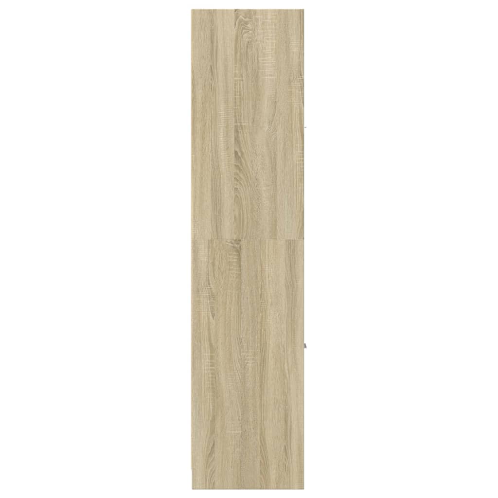 Armoire d'apothicaire chêne sonoma bois d'ingénierie