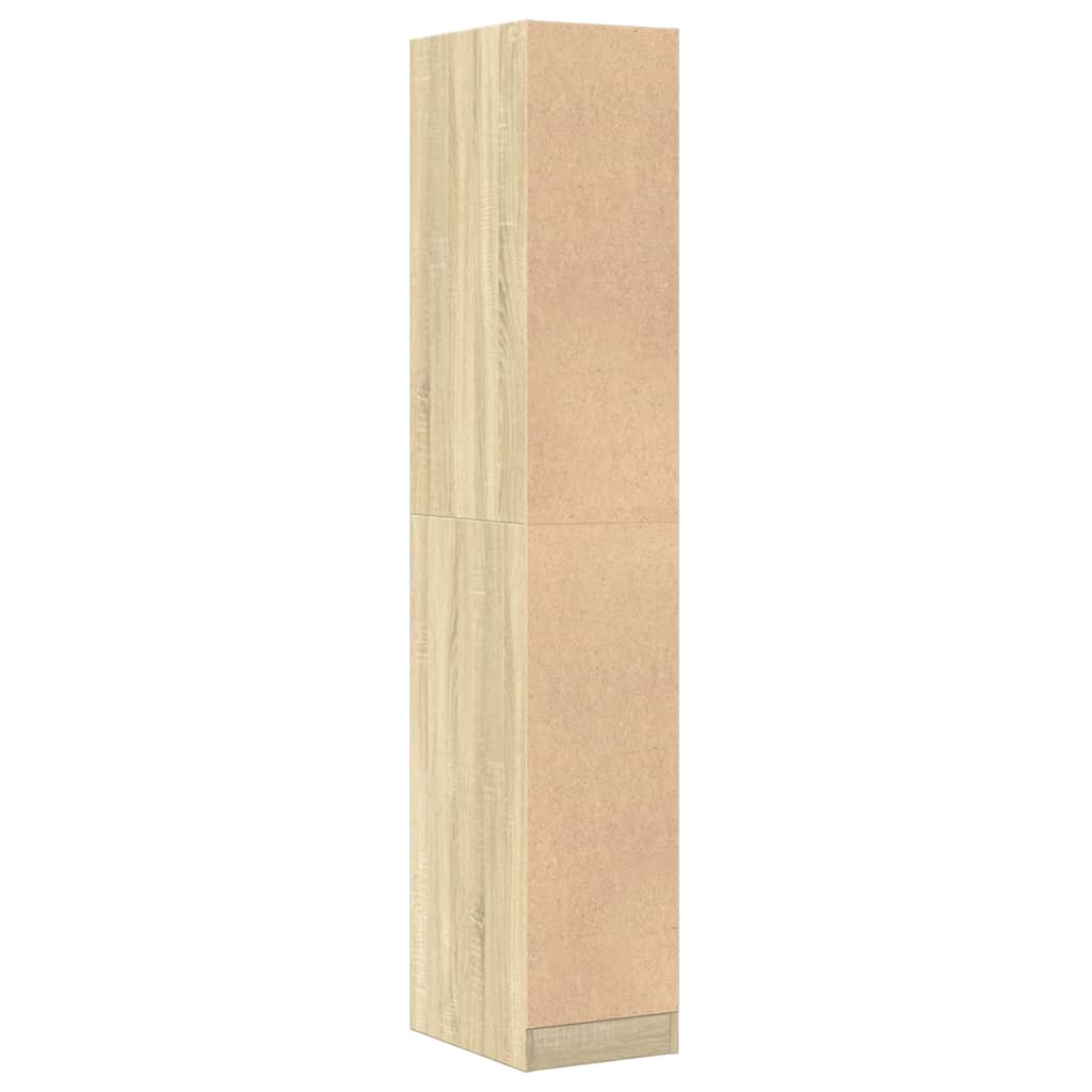 Armoire d'apothicaire chêne sonoma bois d'ingénierie
