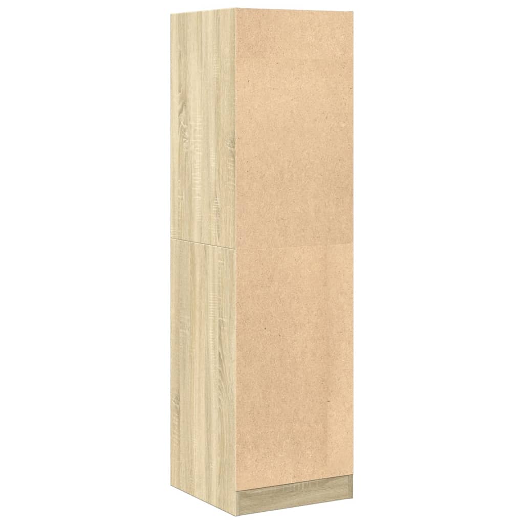 Armoire d'apothicaire chêne sonoma bois d'ingénierie