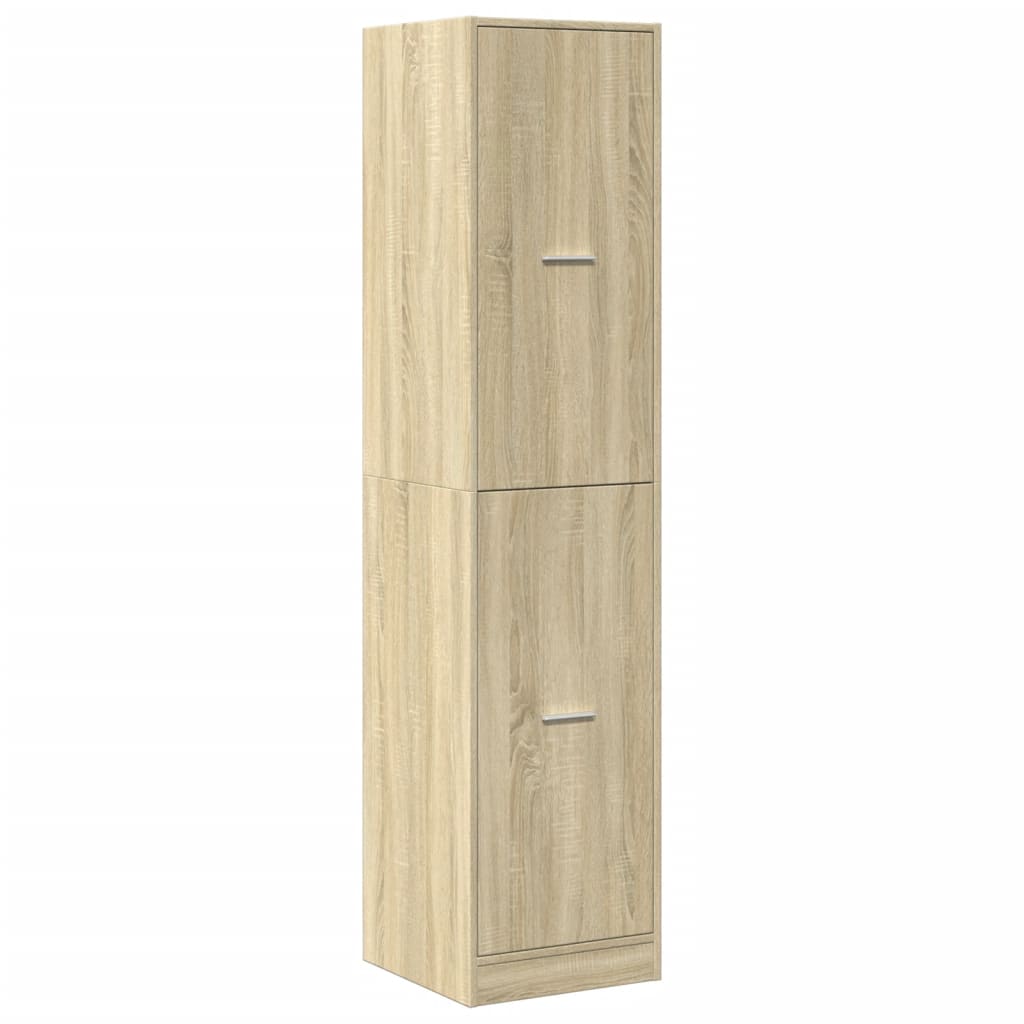 Armoire d'apothicaire chêne sonoma bois d'ingénierie