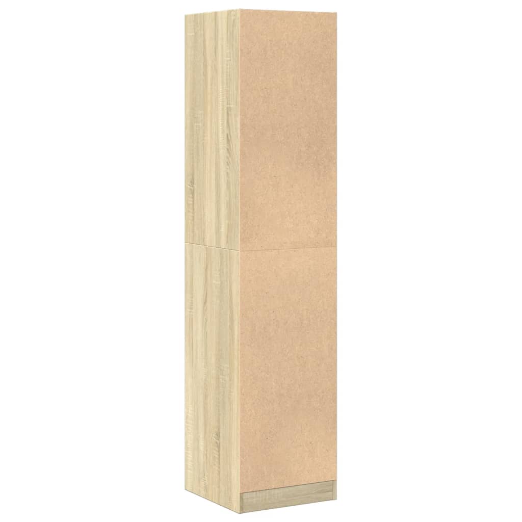 Armoire d'apothicaire chêne sonoma bois d'ingénierie