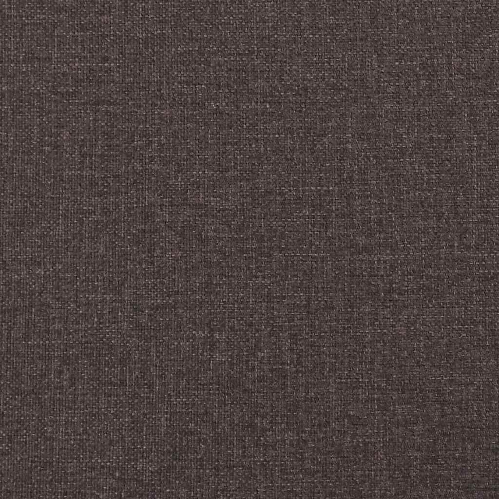 Chaise à bascule marron foncé 74x90x102 cm tissu - XIOS