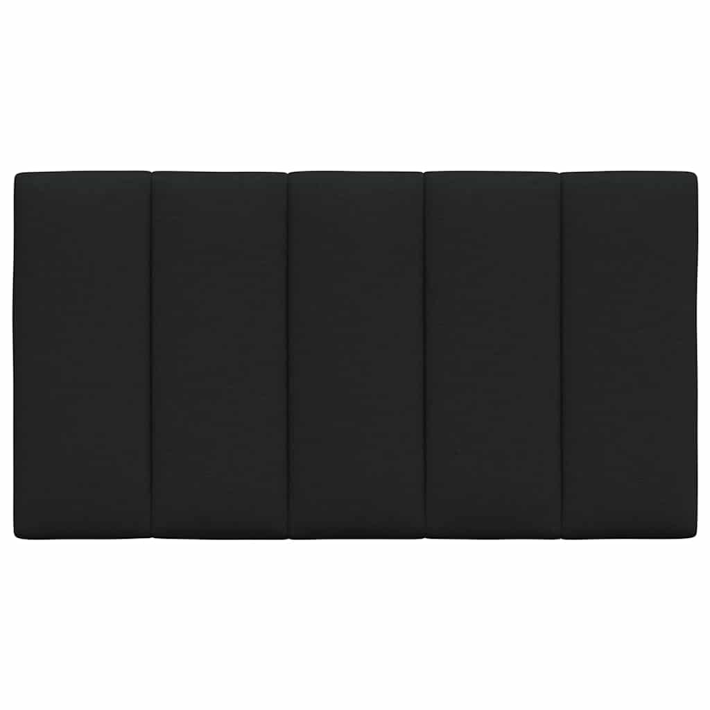 Coussin de tête de lit Hanko noir 80 cm tissu - XIOS