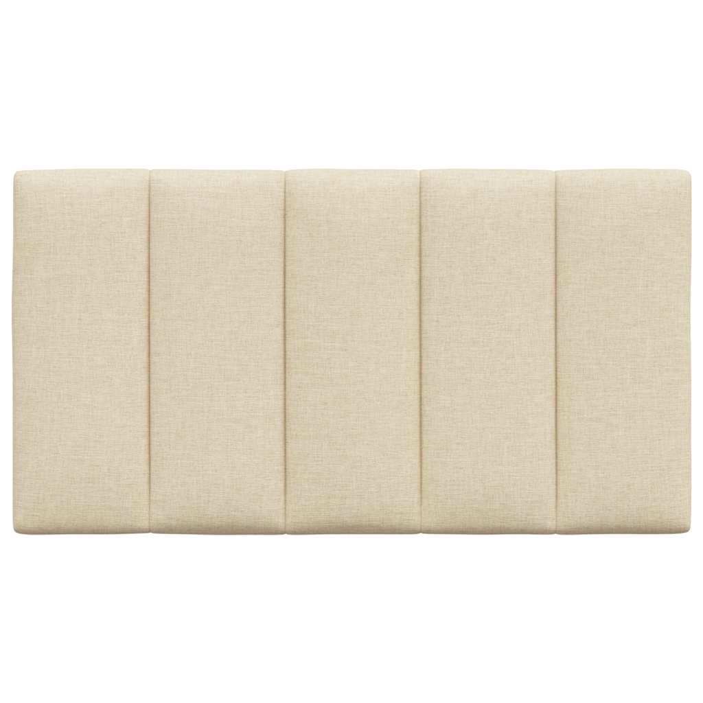 Coussin de tête de lit crème 80 cm tissu - XIOS