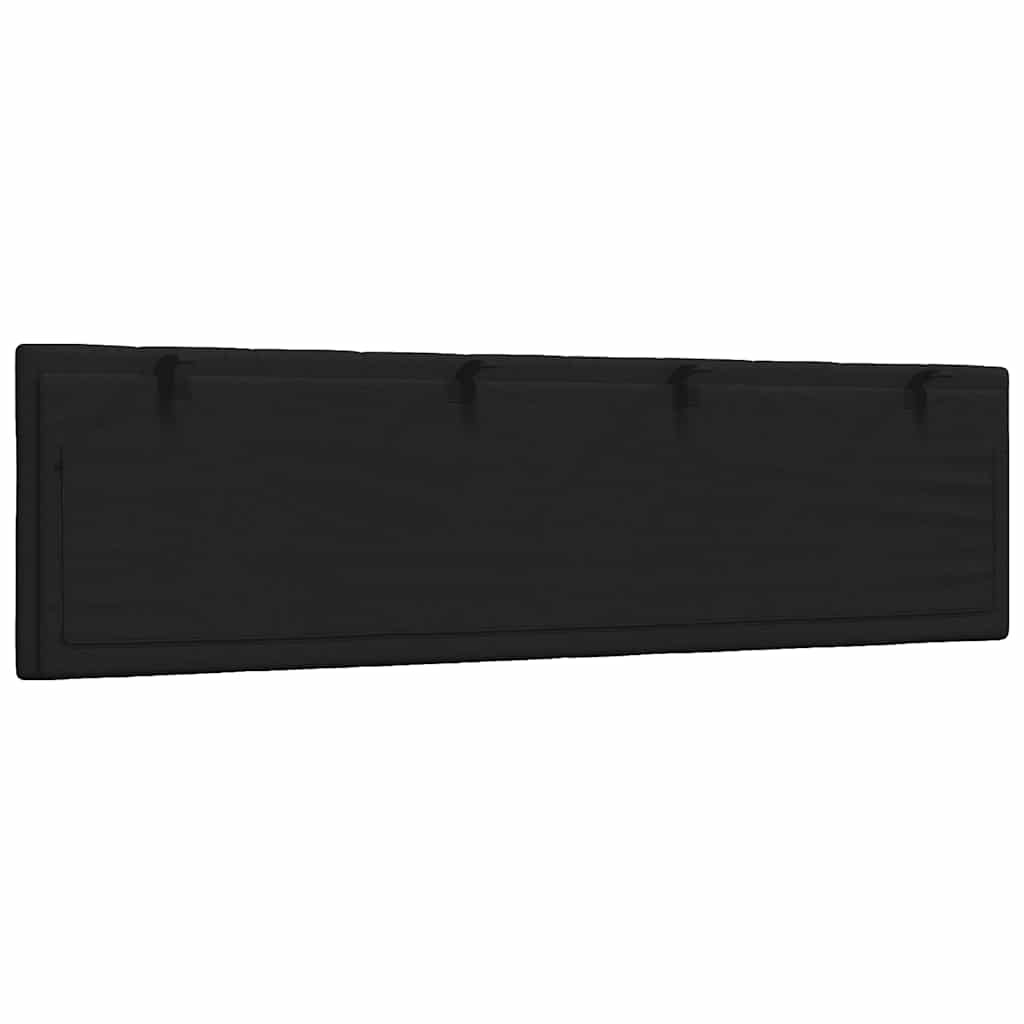 Coussin de tête de lit Hanko noir 180 cm tissu - XIOS