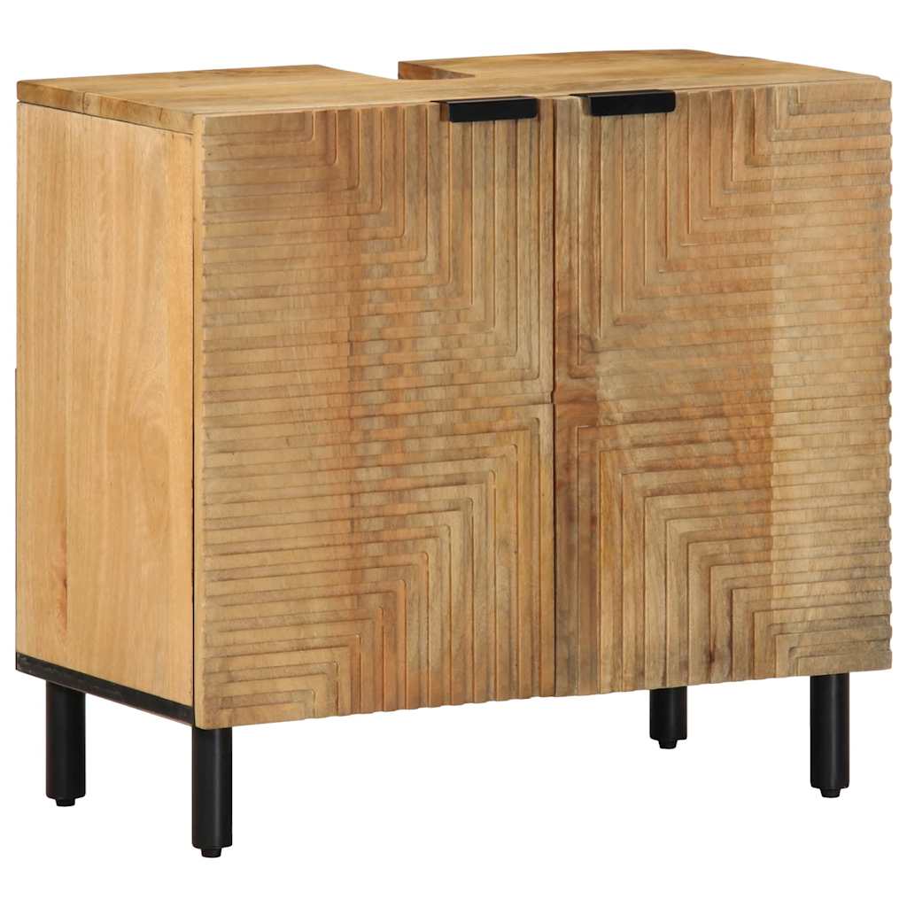 Ensemble de meubles salle de bain 2 pcs marron