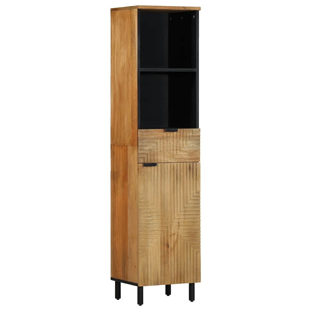 Ensemble de meubles de salle de bain 3 pcs marron