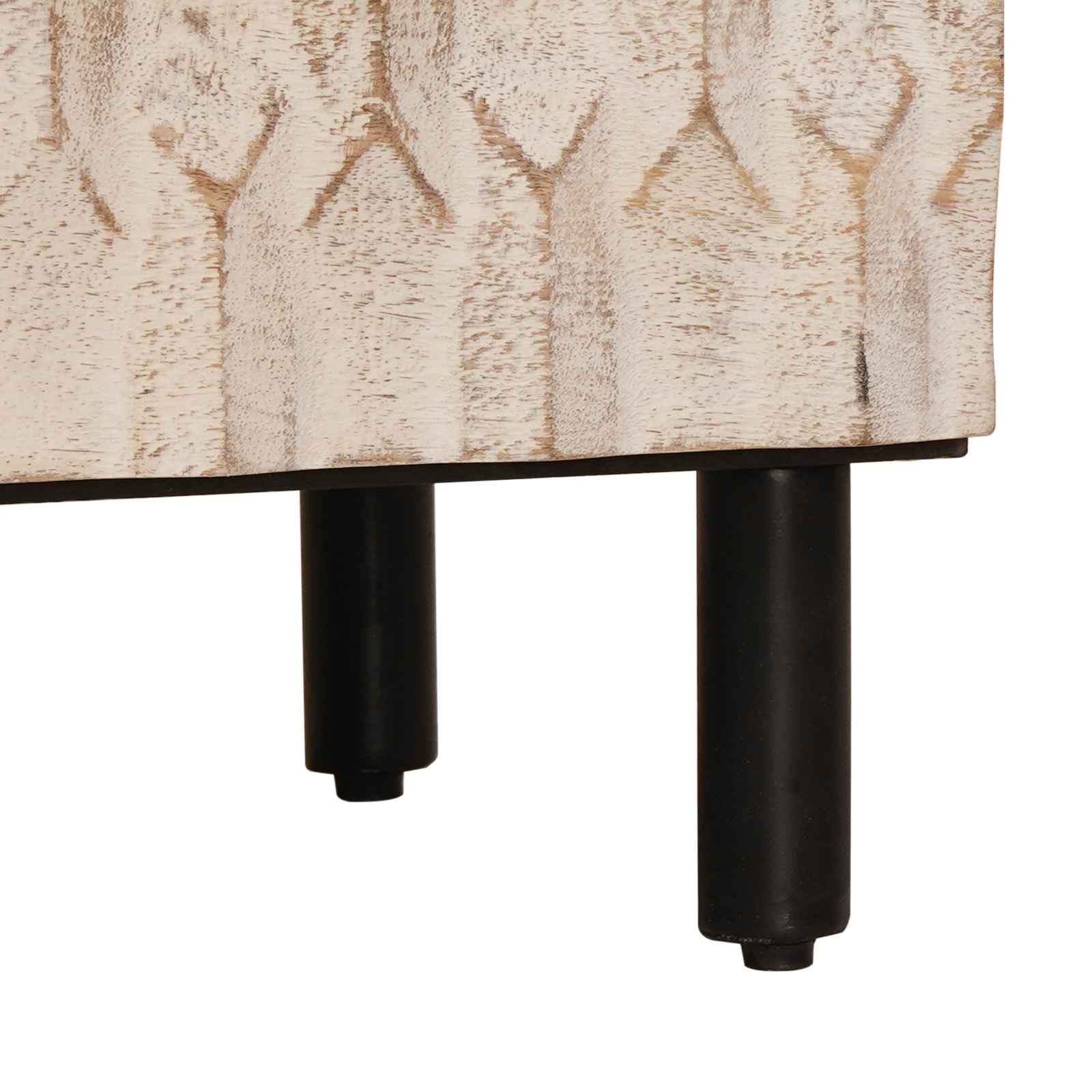 Buffet 3 pcs Finition Lavage Blanc 180 x 33 x 75 cm - XIOS