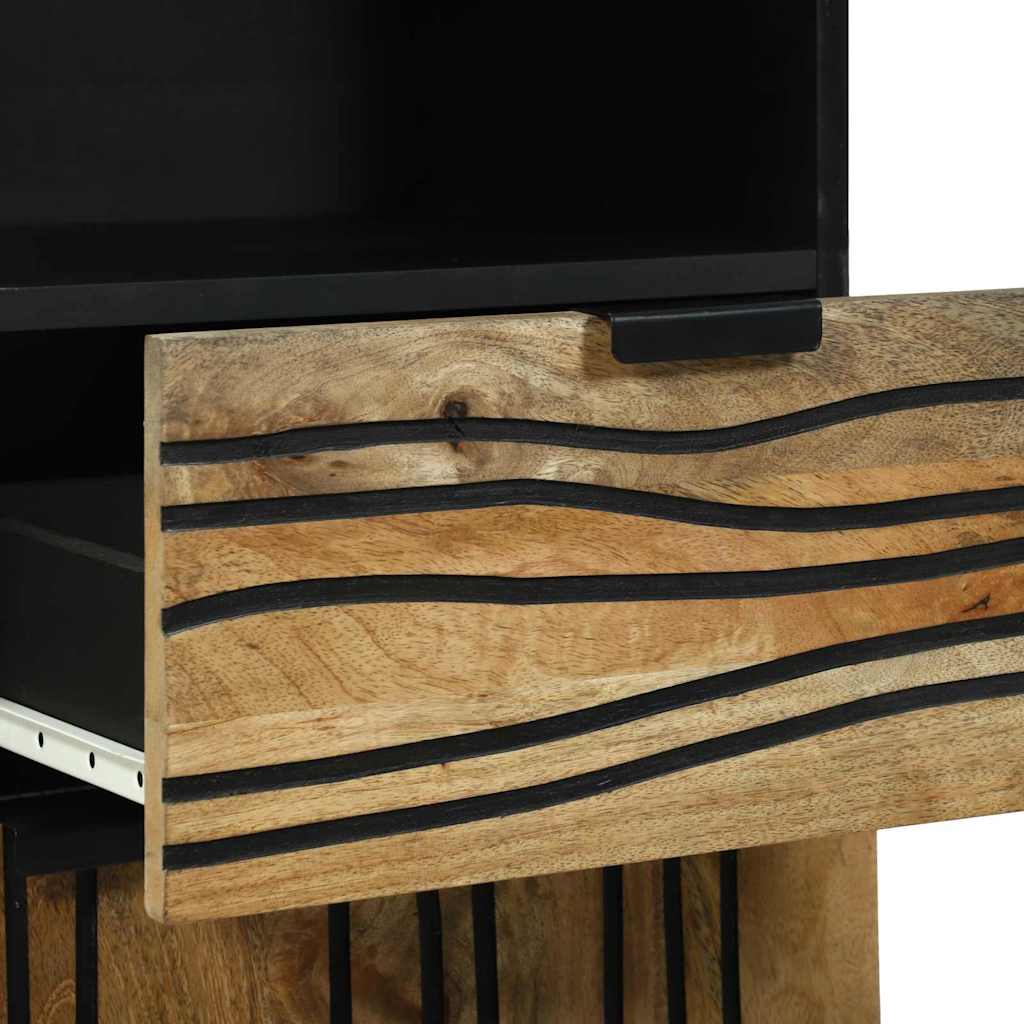 Ensemble de mobilier de salle de bain 4 pièces Marron