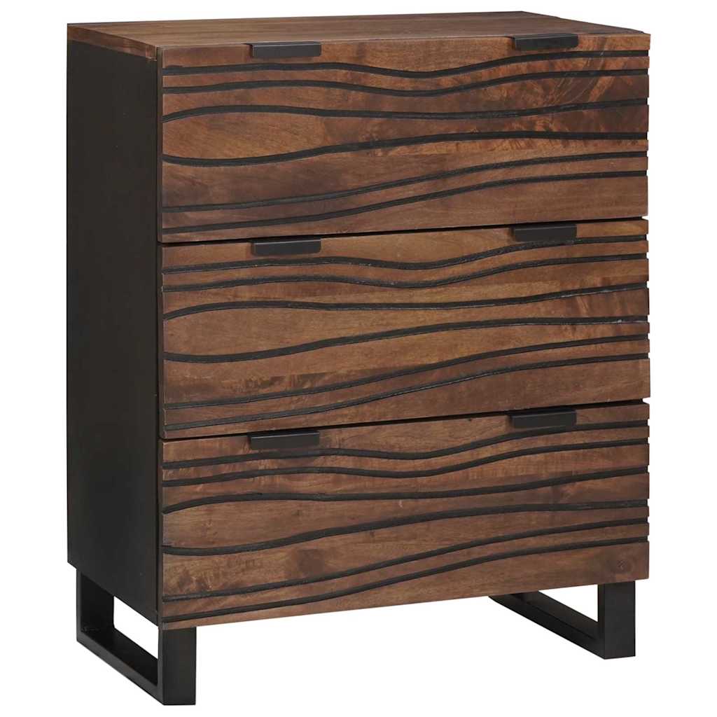 Ensemble de buffet 3 pc Marron 180 x 33 x 75 cm