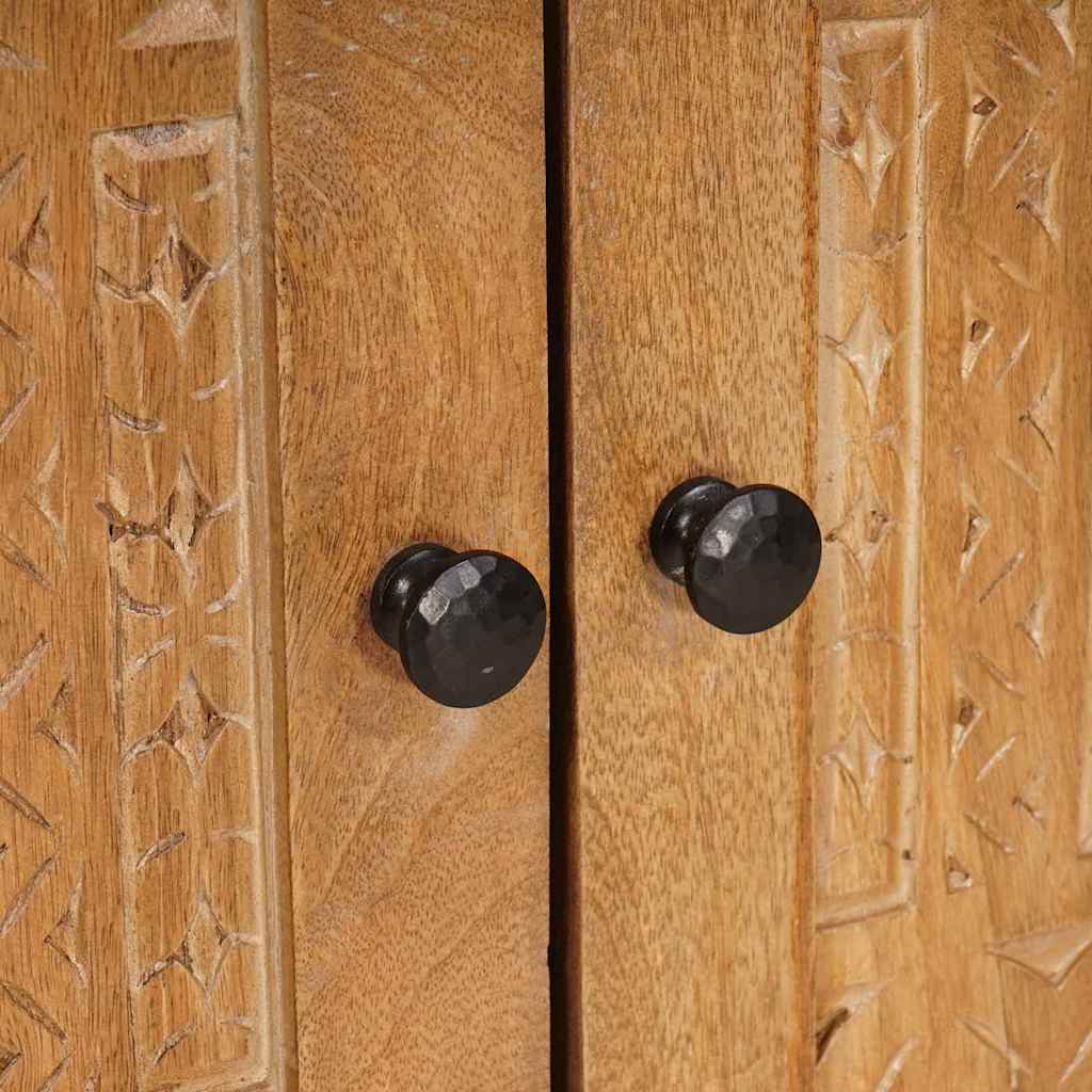 Ensemble de mobilier de salle de bain 5 pièces Marron