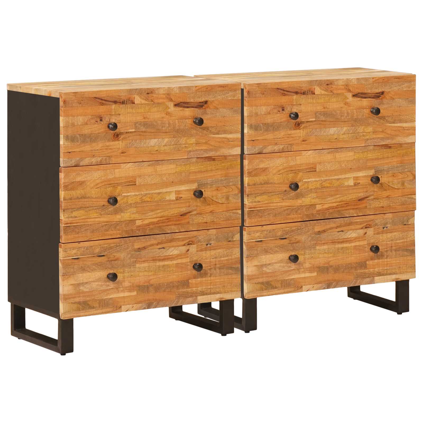 Buffet Marron Bois de mangue massif - XIOS