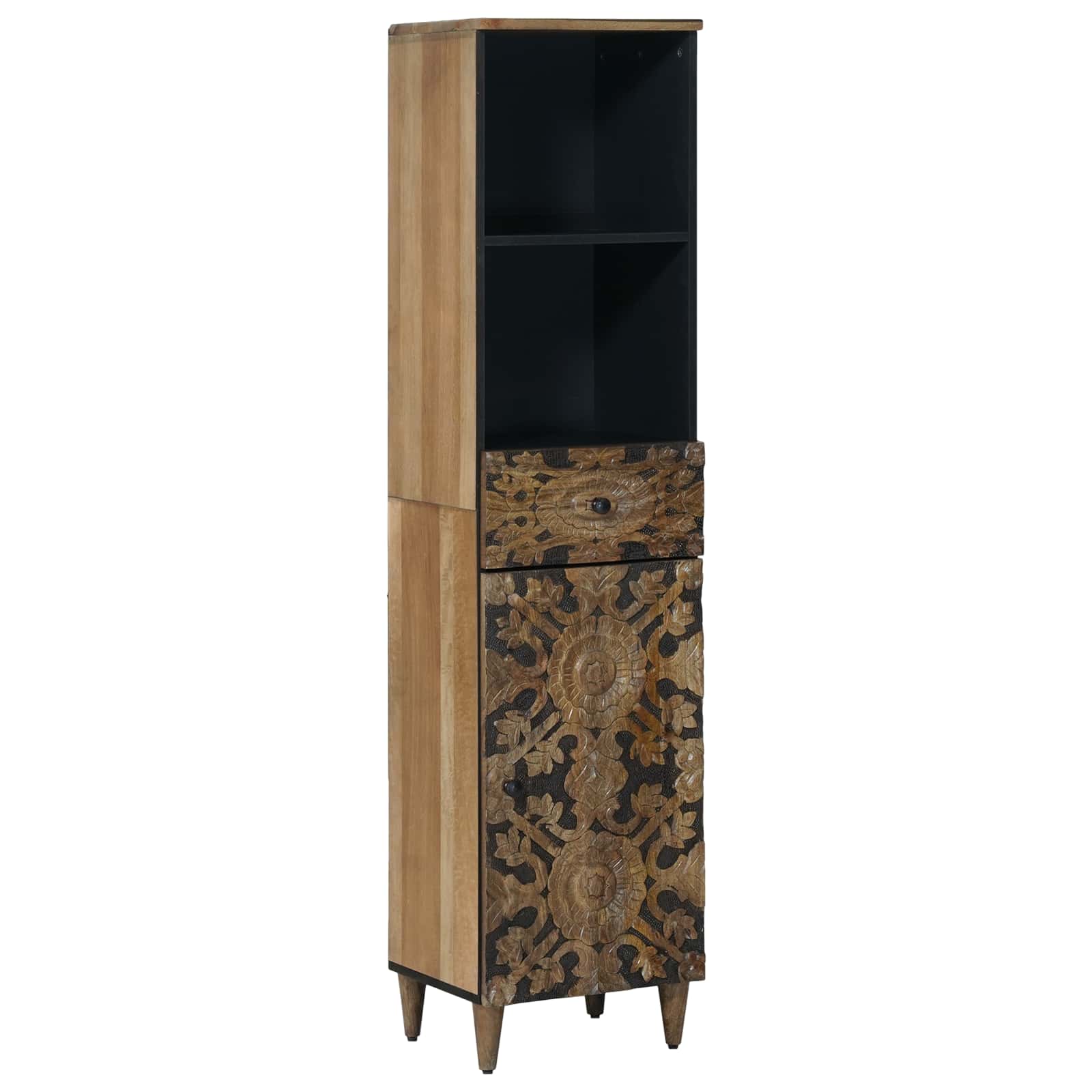 Ensemble de mobilier de salle de bain 5 pc Marron