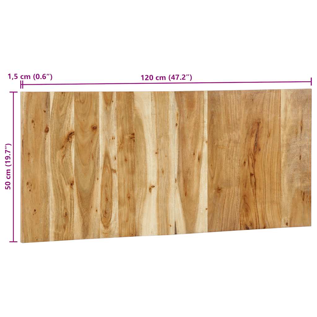 Tête de lit 120 cm bois d'acacia massif - XIOS