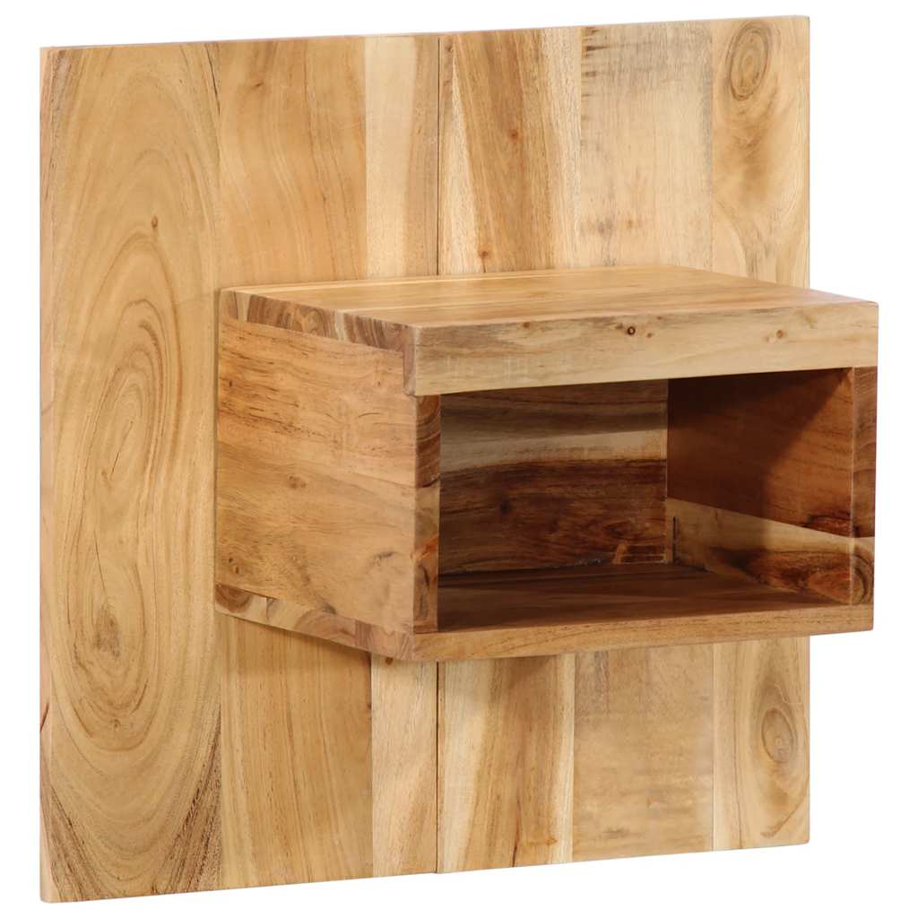Table de chevet 50x27x50 cm bois d'acacia solide - XIOS