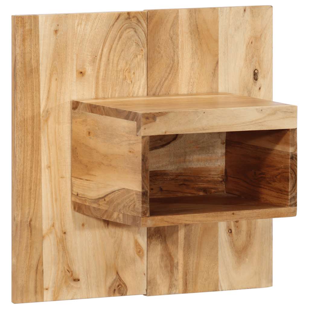 Table de chevet 50x27x50 cm bois d'acacia solide - XIOS