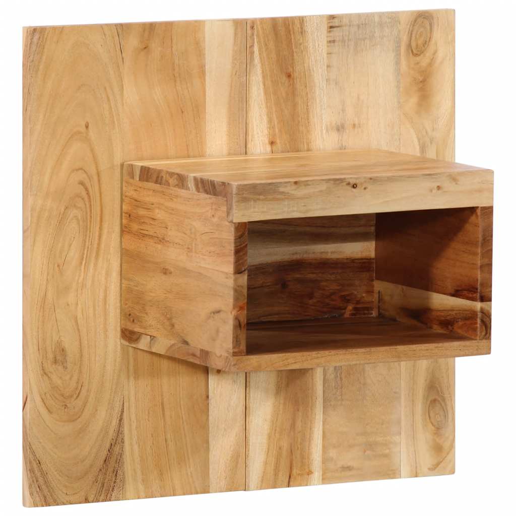 Table de chevet 50x27x50 cm bois d'acacia solide - XIOS