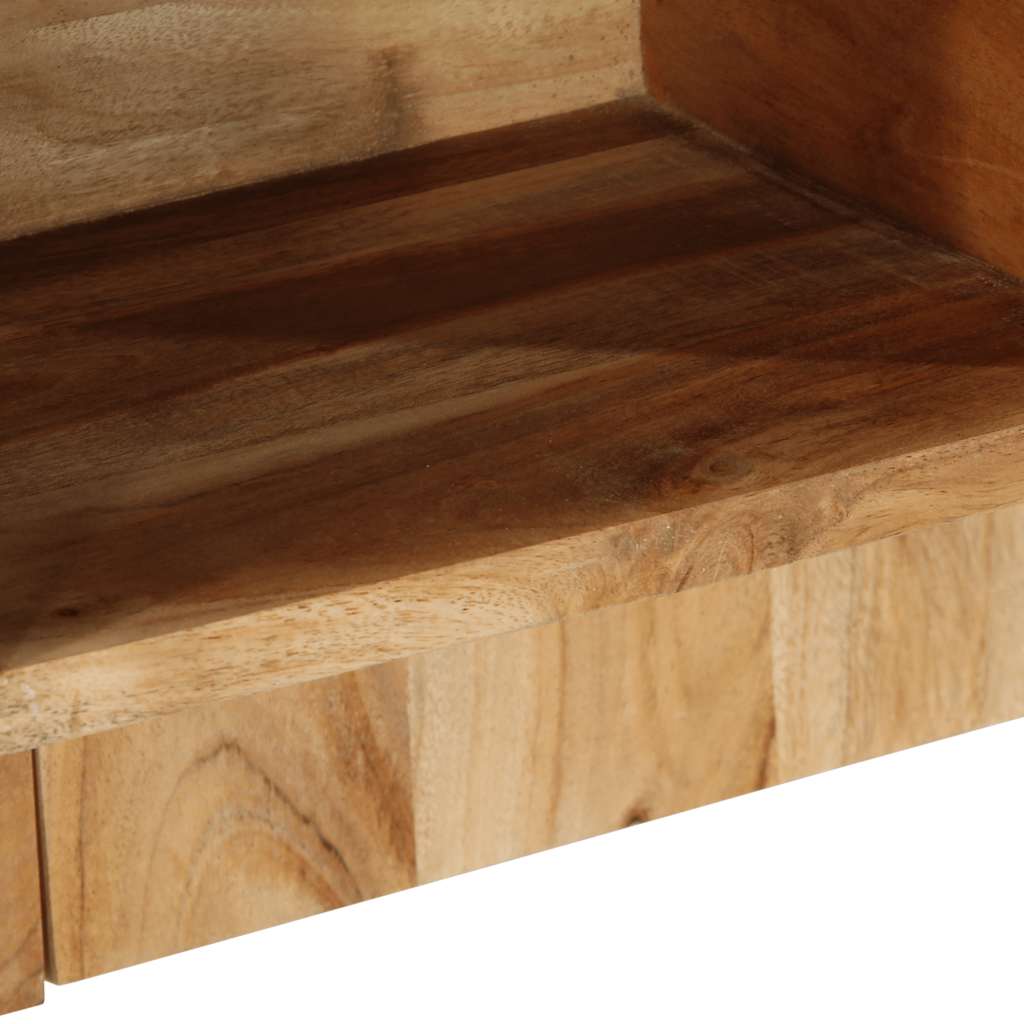 Table de chevet 50x27x50 cm bois d'acacia solide - XIOS