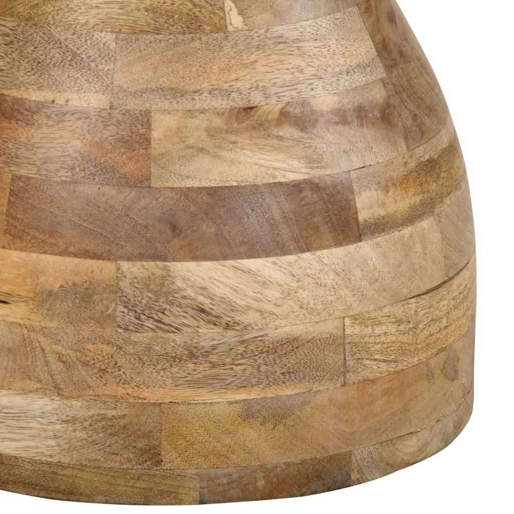 Table d'appoint Ø40x40 cm bois de manguier massif - XIOS