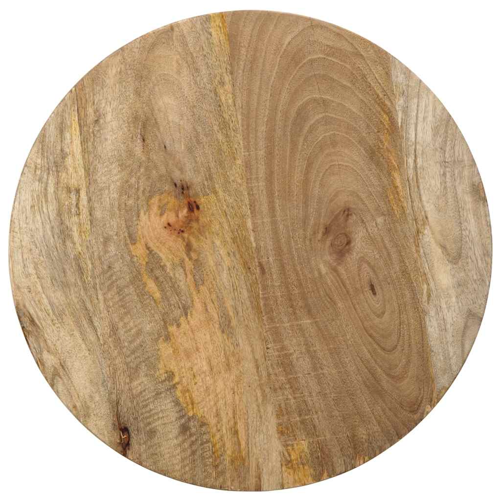 Table d'appoint Ø50x40 cm bois de manguier massif - XIOS