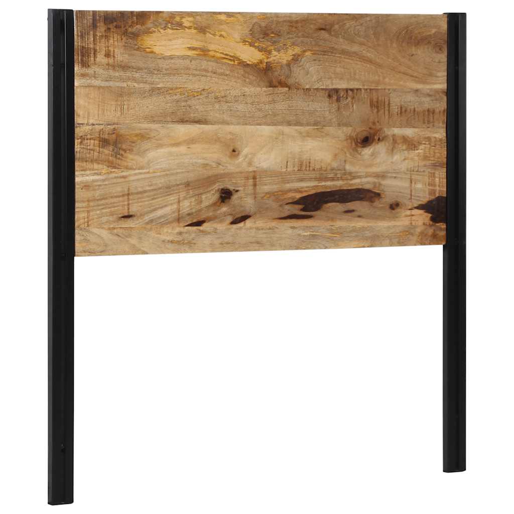 Tête de lit 100 cm bois massif manguier et fer - XIOS