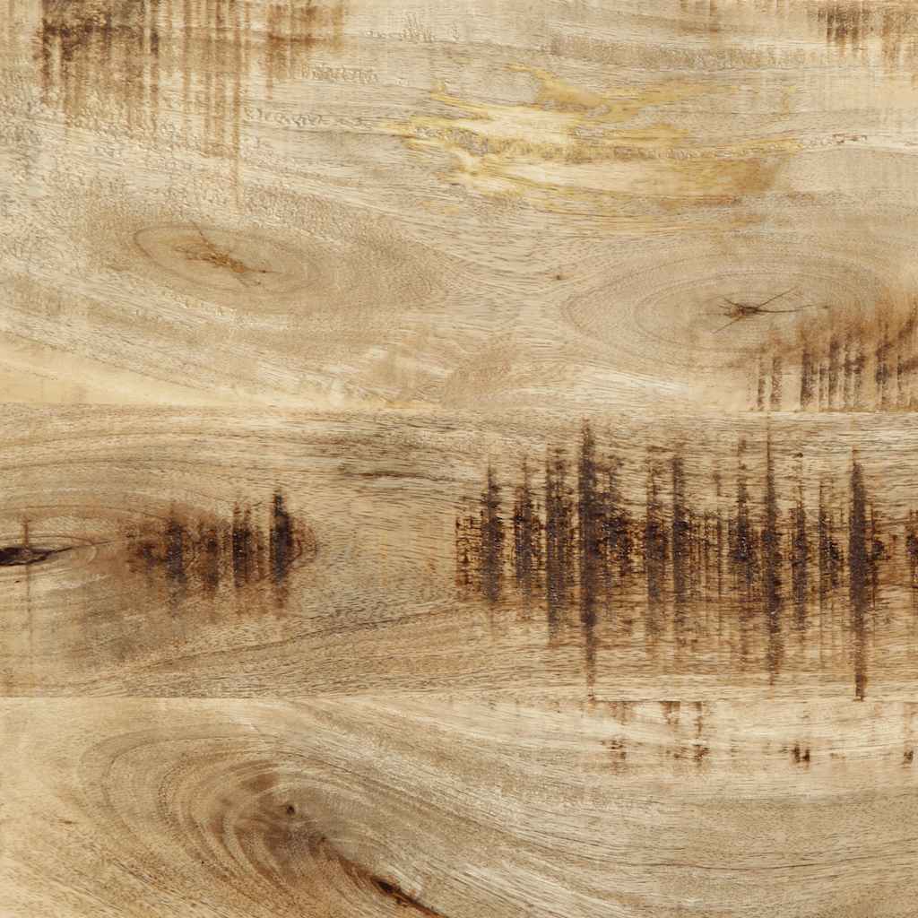 Tête de lit 100 cm bois massif manguier et fer - XIOS