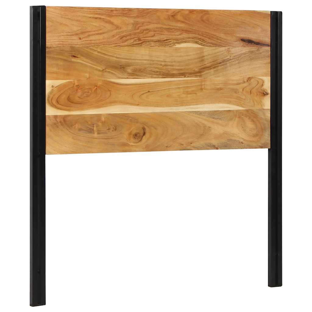 Tête de lit 100 cm bois massif d'acacia et fer - XIOS