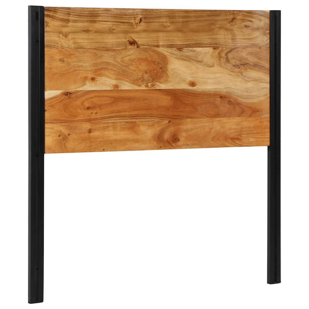 Tête de lit 100 cm bois massif d'acacia et fer - XIOS