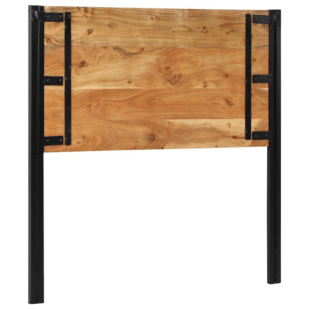 Tête de lit 100 cm bois massif d'acacia et fer - XIOS