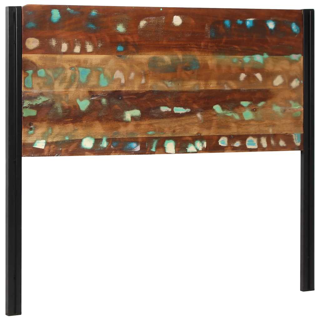 Tête de lit 120 cm bois massif récupéré et fer - XIOS