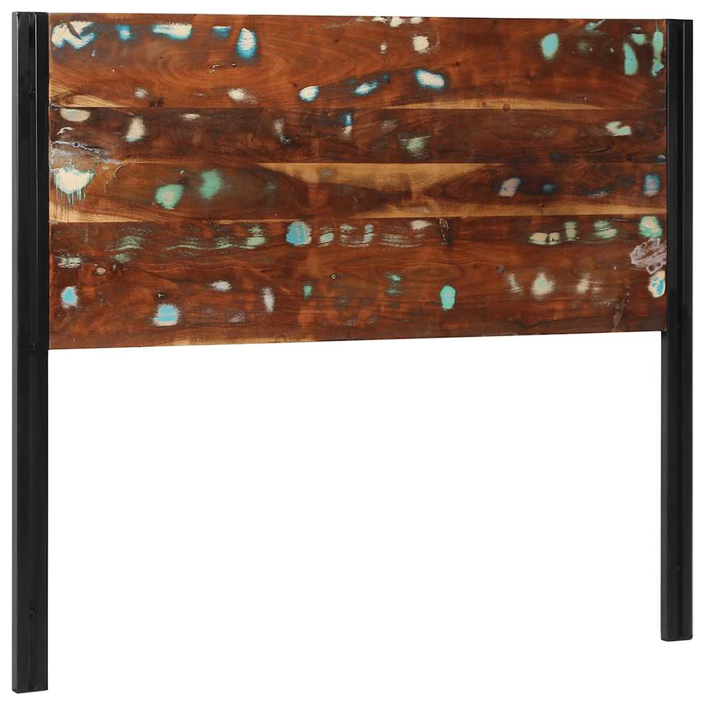 Tête de lit 120 cm bois massif récupéré et fer - XIOS