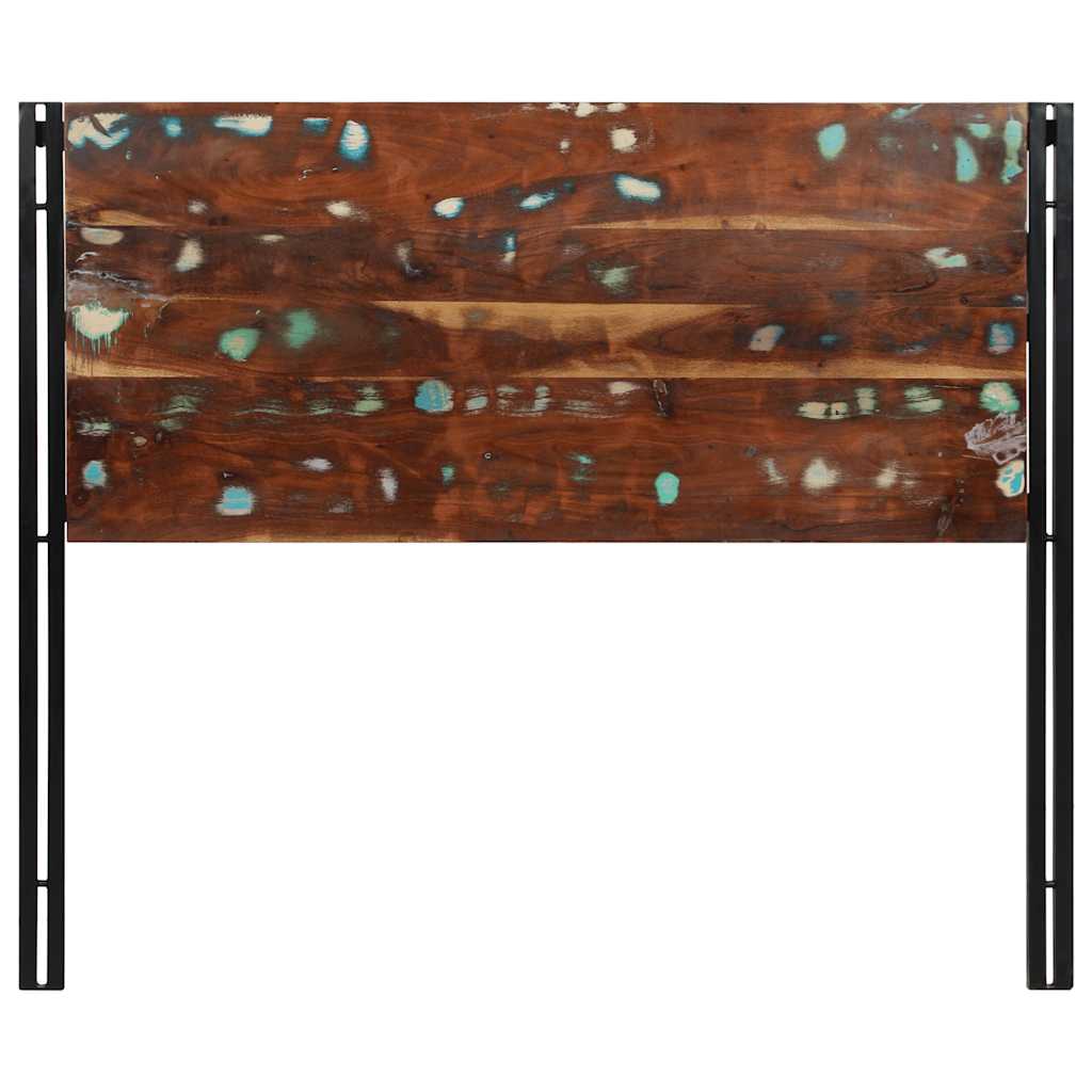 Tête de lit 120 cm bois massif récupéré et fer - XIOS