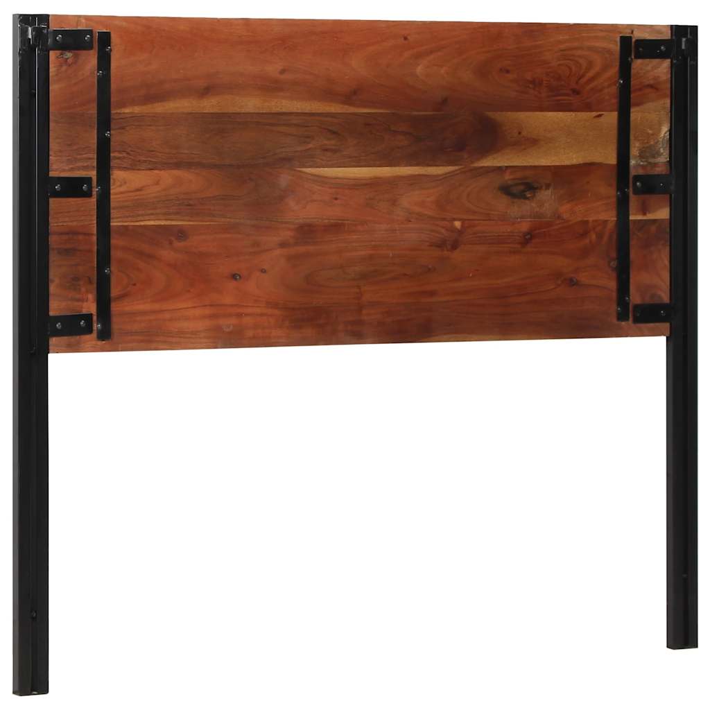Tête de lit 120 cm bois massif récupéré et fer - XIOS