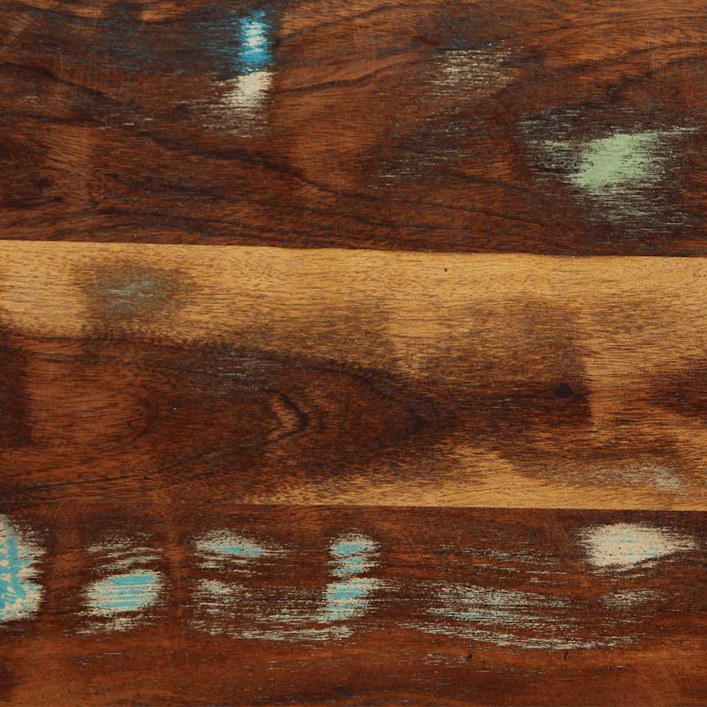 Tête de lit 120 cm bois massif récupéré et fer - XIOS