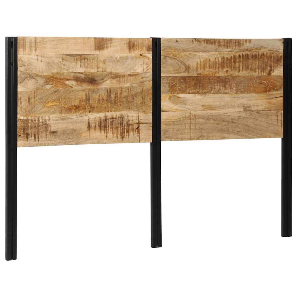 Tête de lit 160 cm bois massif manguier et fer - XIOS