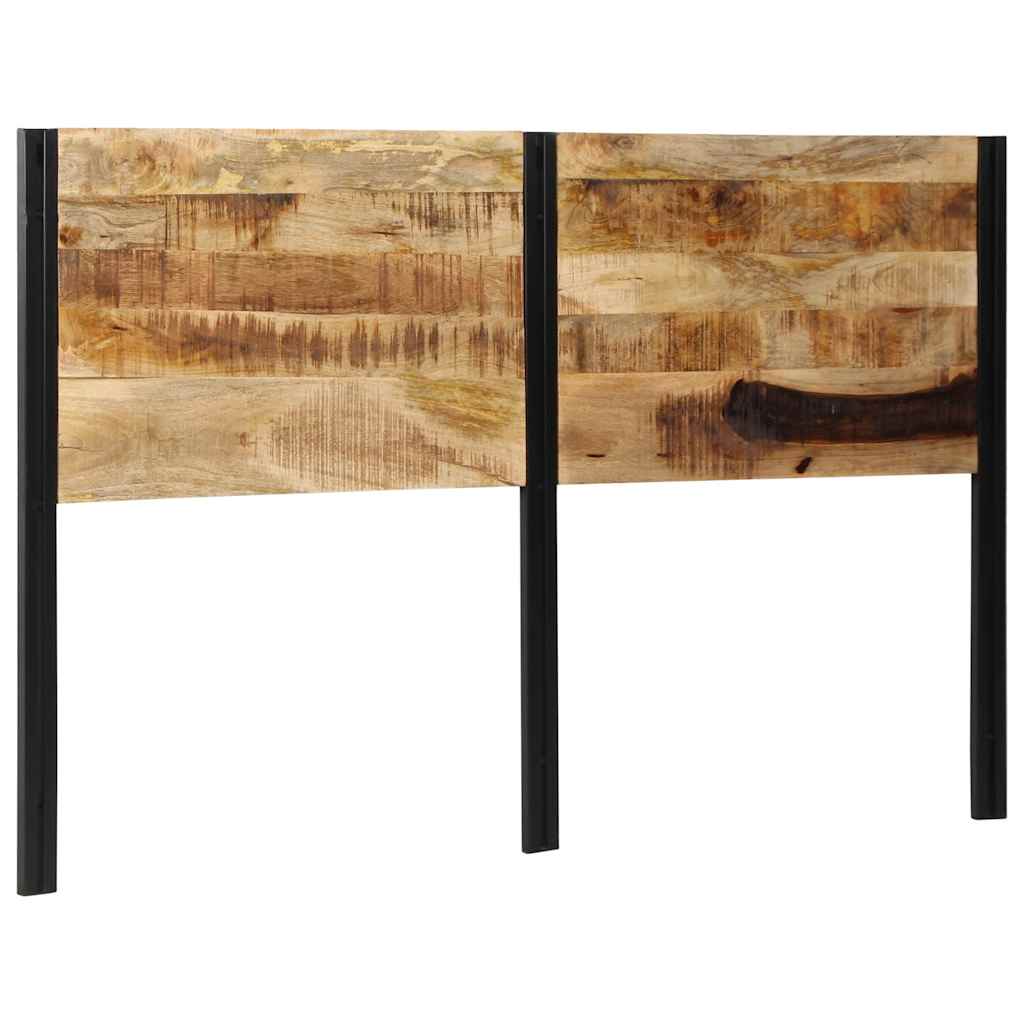 Tête de lit 160 cm bois massif manguier et fer - XIOS