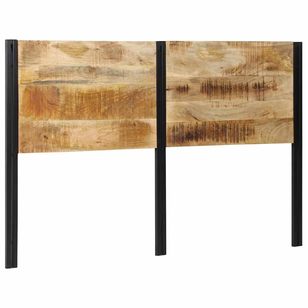 Tête de lit 160 cm bois massif manguier et fer - XIOS