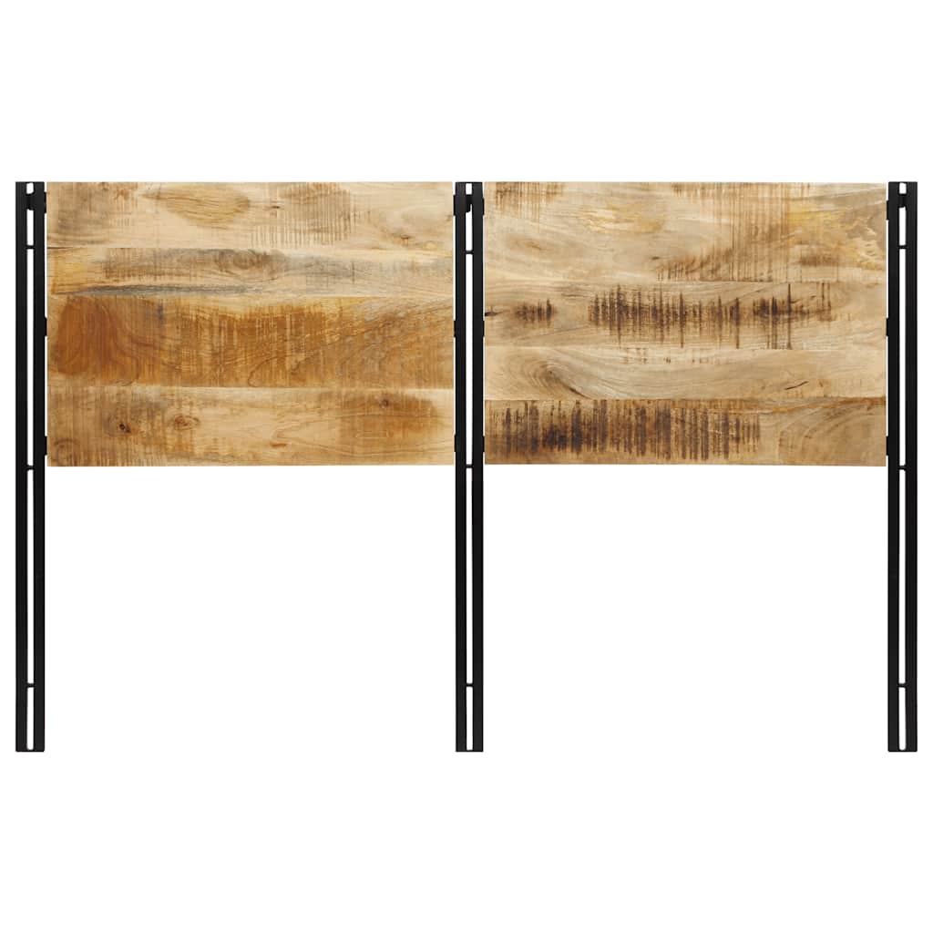 Tête de lit 160 cm bois massif manguier et fer - XIOS