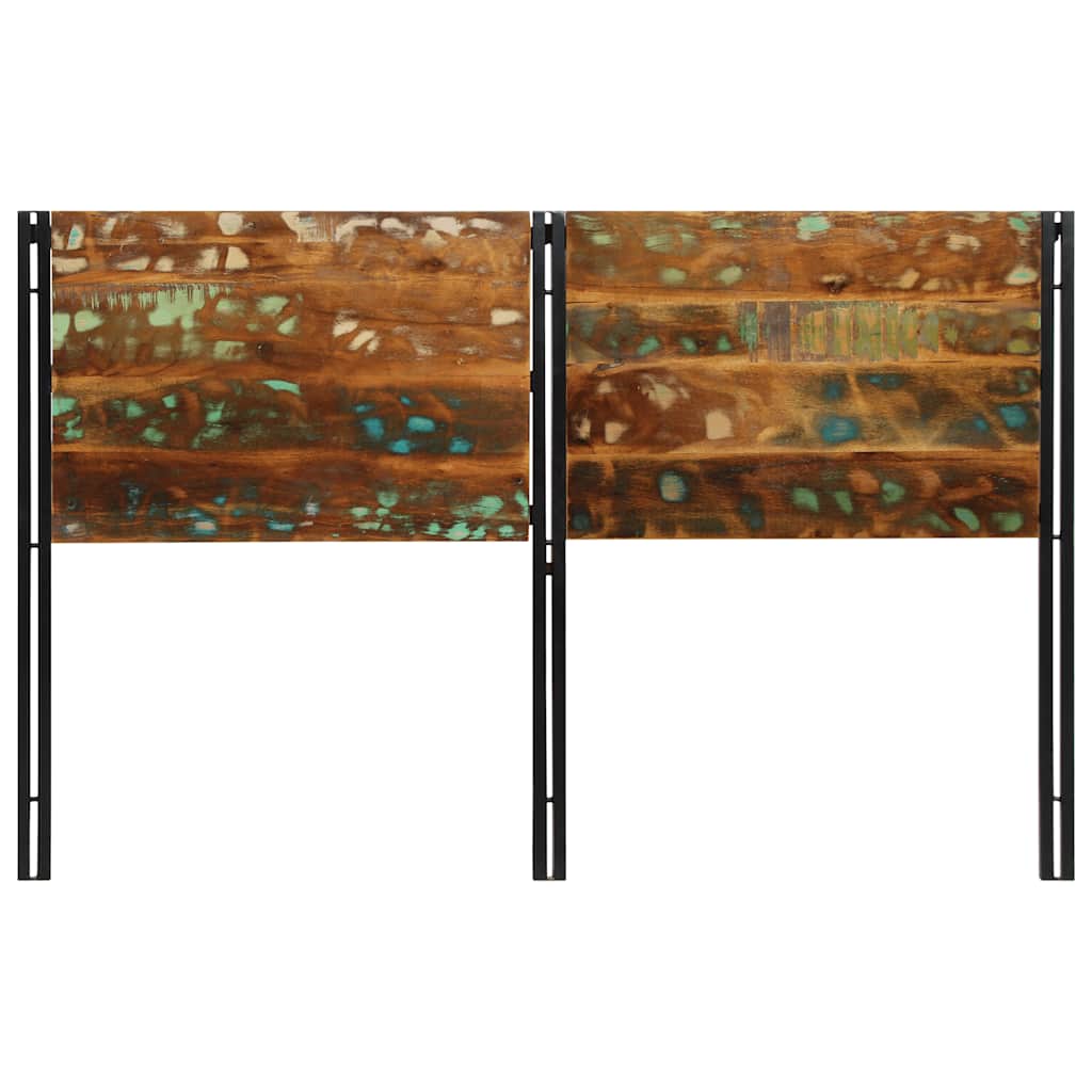 Tête de lit 160 cm bois massif récupéré et fer - XIOS