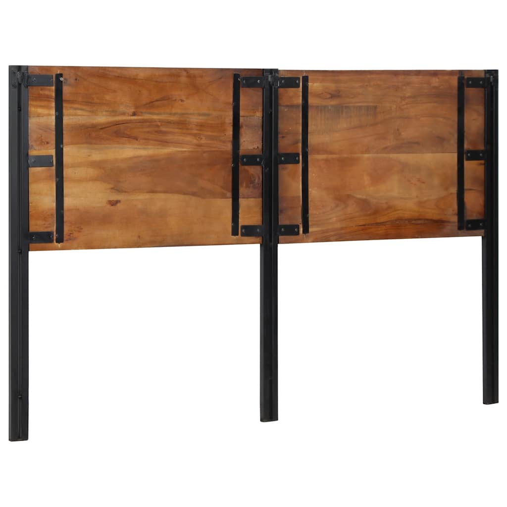 Tête de lit 160 cm bois massif récupéré et fer - XIOS