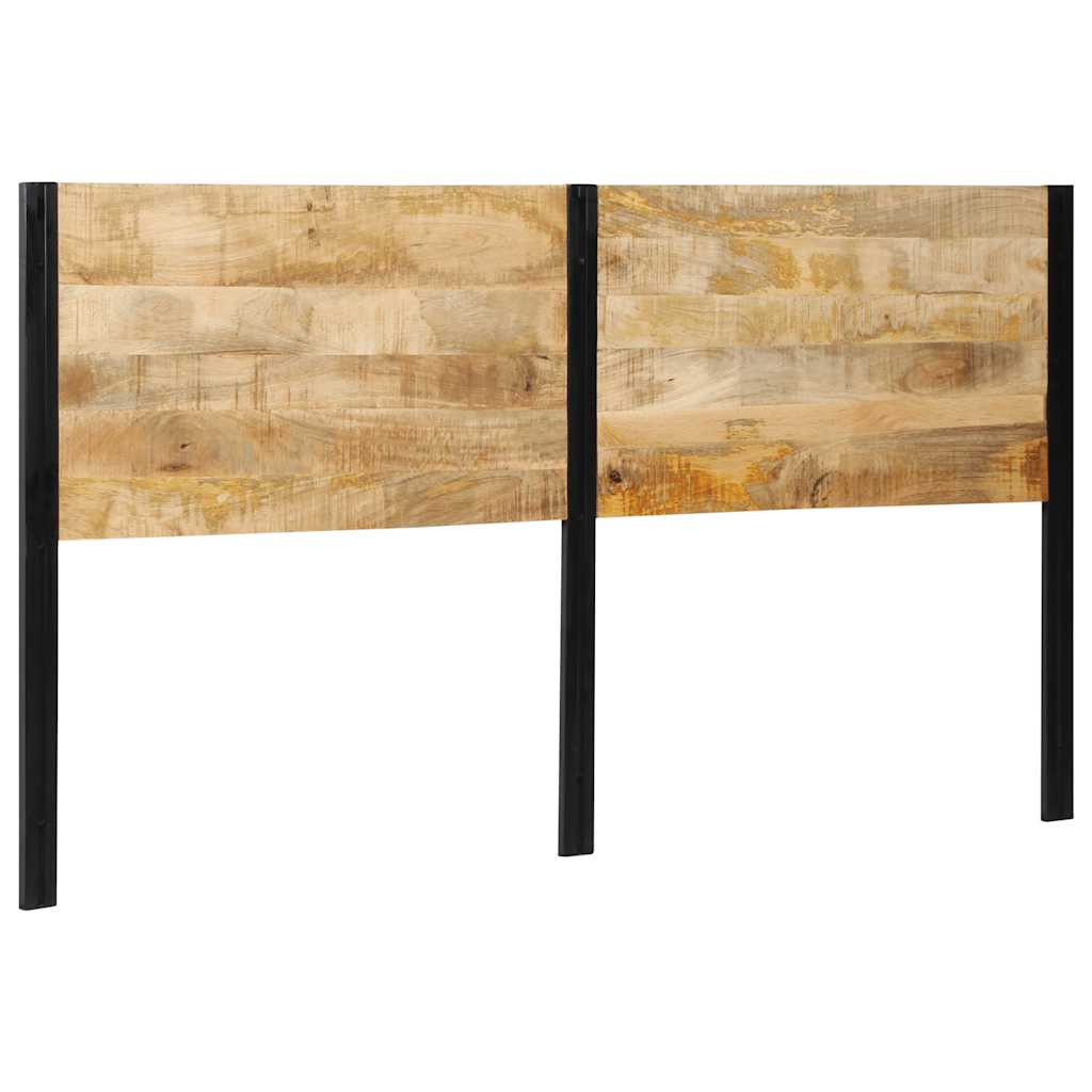 Tête de lit 180 cm bois massif manguier et fer - XIOS