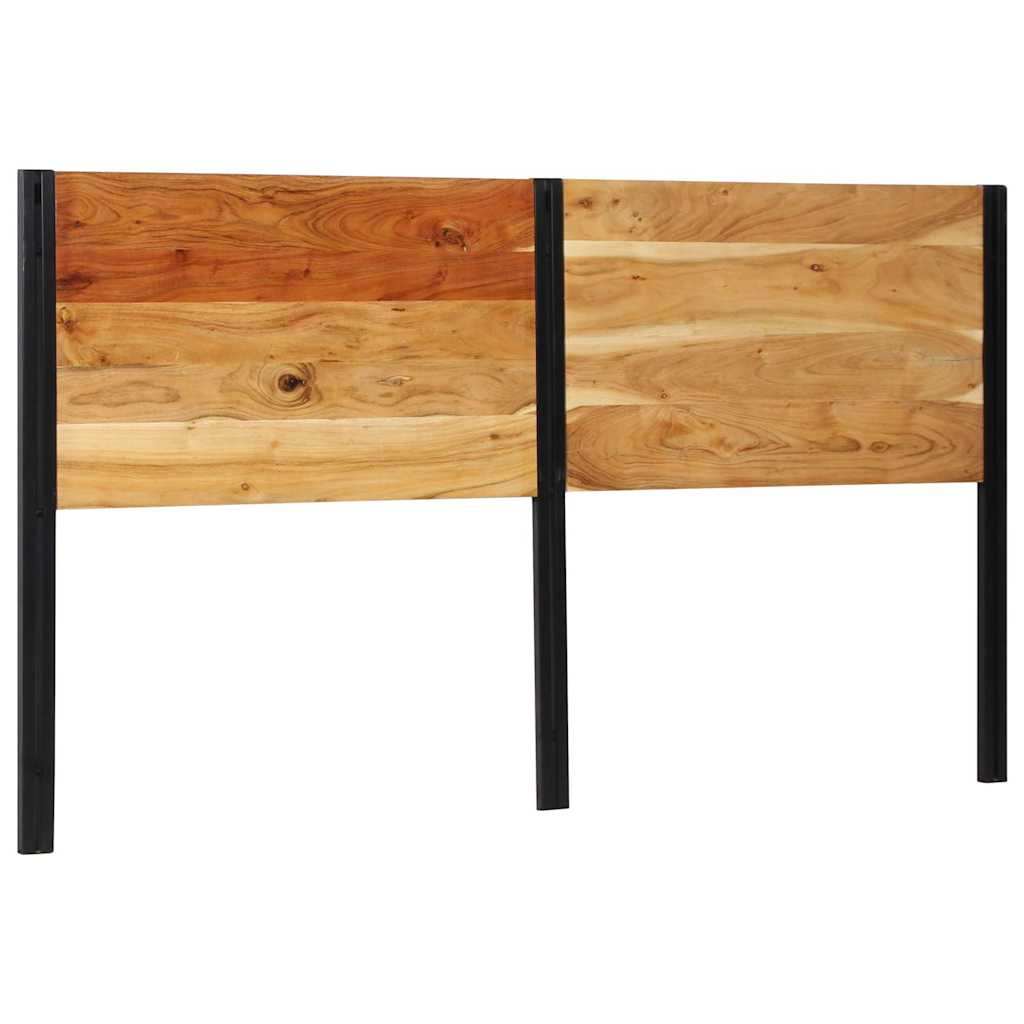 Tête de lit 180 cm bois massif d'acacia et fer - XIOS