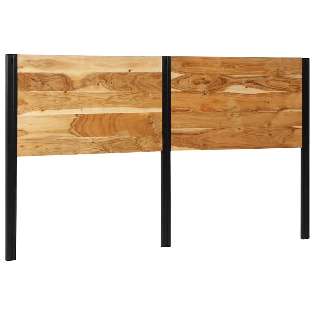 Tête de lit 180 cm bois massif d'acacia et fer - XIOS