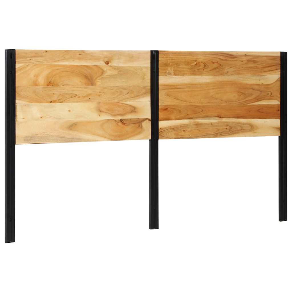 Tête de lit 180 cm bois massif d'acacia et fer - XIOS