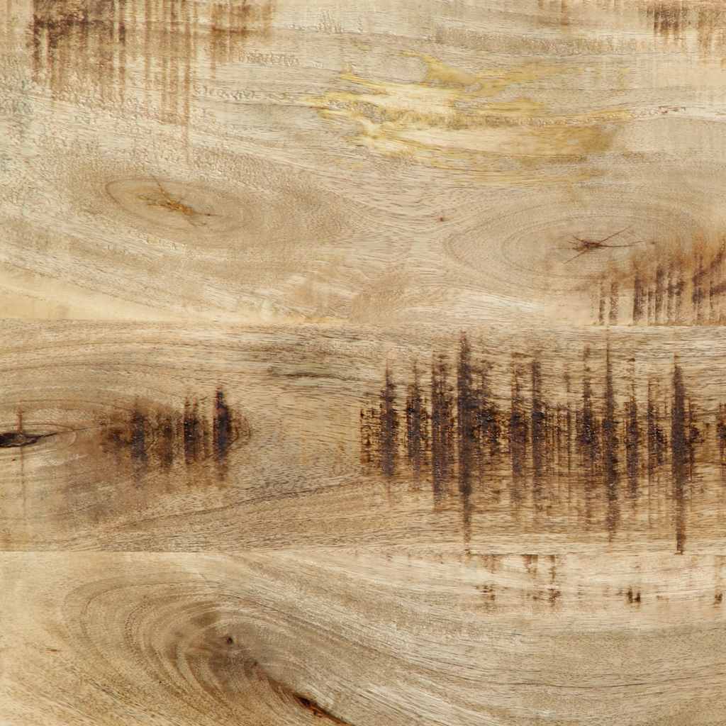 Tête de lit 200 cm bois massif manguier et fer - XIOS